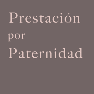 Prestación por paternidad